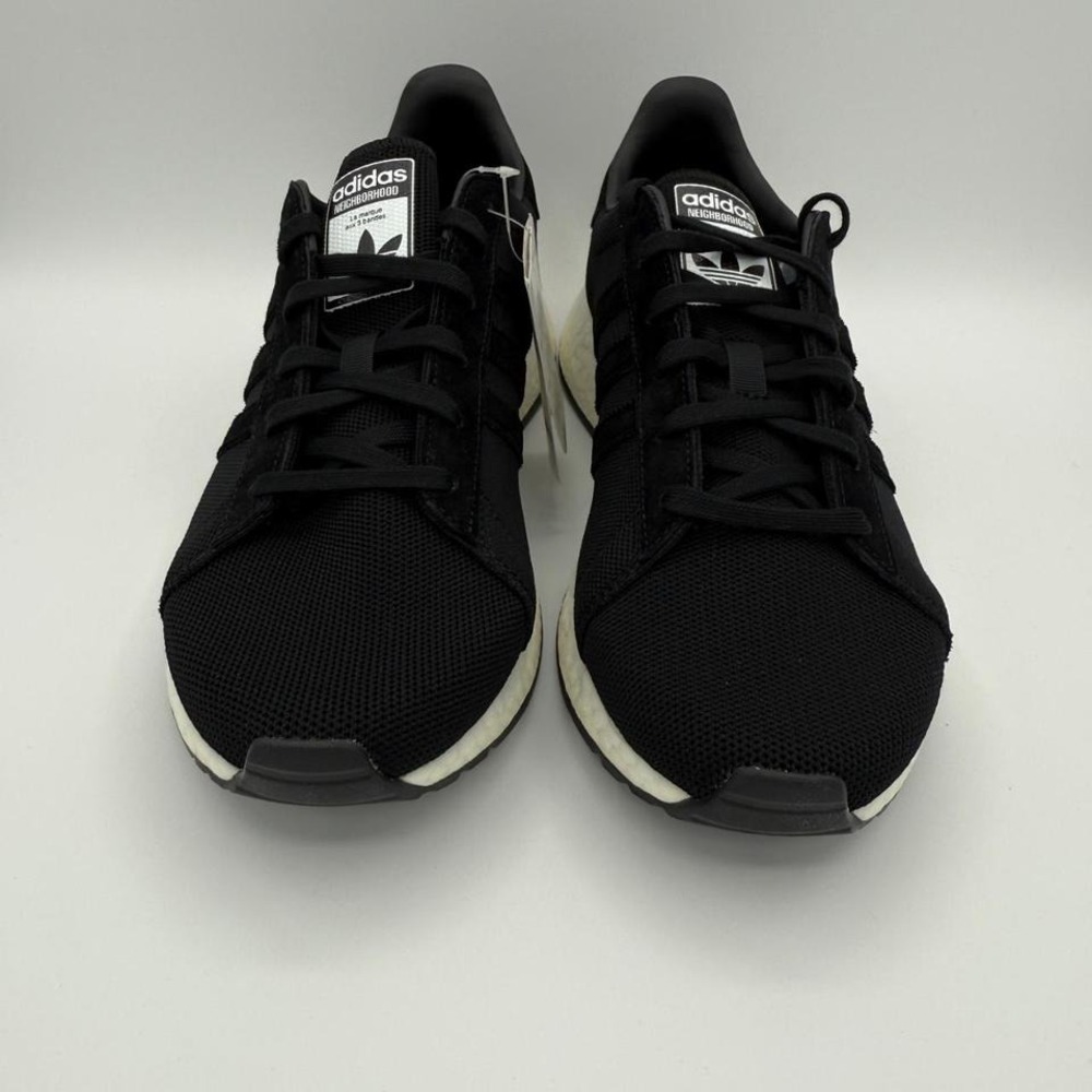 Adidas Chop Shop NBHD Mens 9.5 Black NEW Neighborhood Consortium DA8839 Boost - Picture 2 of 8